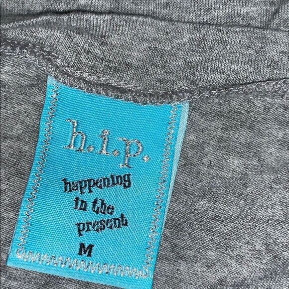 🛍️H.i.p. Grey with black lace top size medium - Picture 2 of 7